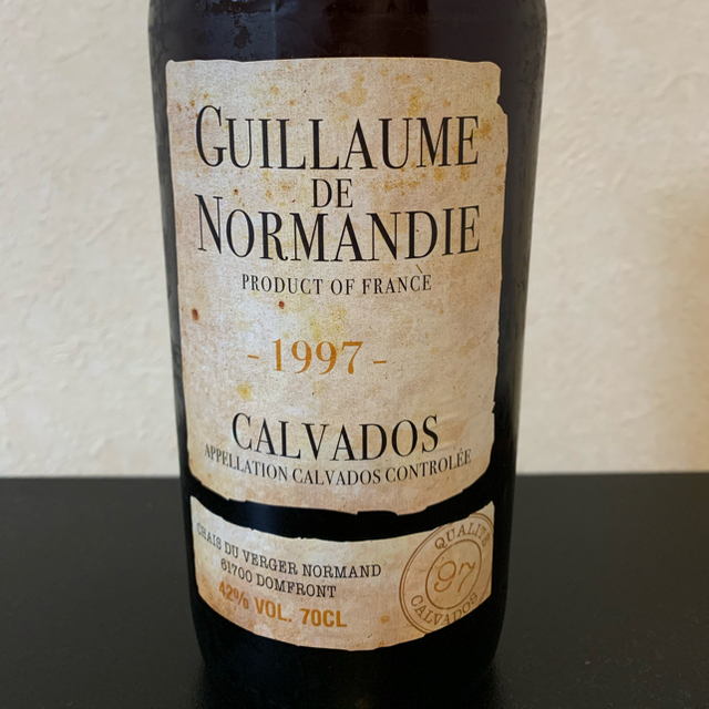 カルバドス ギョーム・ドゥ・ノルマンディー 1997 食品/飲料/酒の酒(ブランデー)の商品写真