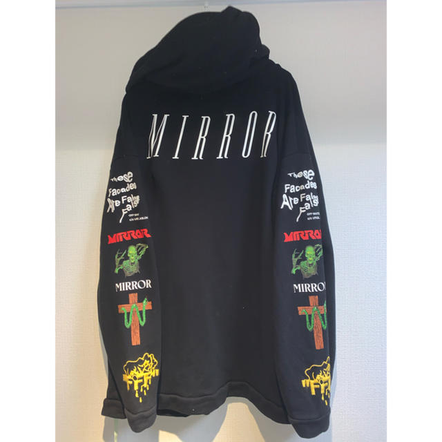 OFF-WHITE mirror パーカー 17SS