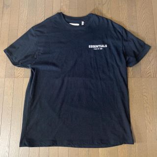 フィアオブゴッド(FEAR OF GOD)のフィアオブゴッド エッセンシャルズ  Tシャツ 黒 Sサイズ(Tシャツ/カットソー(半袖/袖なし))