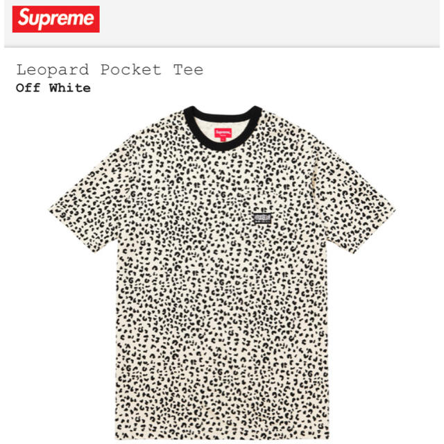 Supreme(シュプリーム)のSupreme レオパードポケットTシャツ メンズのトップス(Tシャツ/カットソー(半袖/袖なし))の商品写真