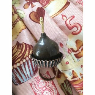 キューポット(Q-pot.)の12月15日23:59閉店! 最後値下キューポットチョコチェリー指輪2点以上割引(チャーム)