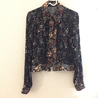 ザラ(ZARA)のZara 花柄 シャツ(シャツ/ブラウス(長袖/七分))