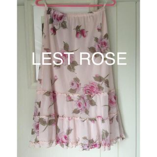 レストローズ(L'EST ROSE)の綺麗系　スカート(ひざ丈スカート)