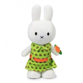 ミッフィー(miffy)の【ミッフィーぬいぐるみ】オランダフラワードレスチューリップナインチェ24cm(ぬいぐるみ)