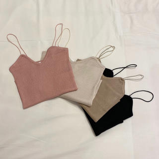 トゥデイフル(TODAYFUL)のknit v camisole(キャミソール)