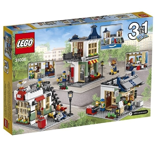 Lego(レゴ)のレゴ クリエイター 31036 おもちゃ屋と町の小さなお店 キッズ/ベビー/マタニティのおもちゃ(積み木/ブロック)の商品写真