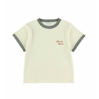 アリシアスタン(ALEXIA STAM)の【新品】ALEXIASTAM Ringer Tee リンガーTシャツ グレーS(Tシャツ(半袖/袖なし))