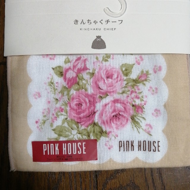 PINK HOUSE(ピンクハウス)のPINK HOUSE きんちゃくチーフ レディースのファッション小物(ポーチ)の商品写真