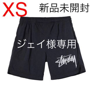 ナイキ(NIKE)のNIKE×STUSSY WATER SHORT ブラック XS(ショートパンツ)