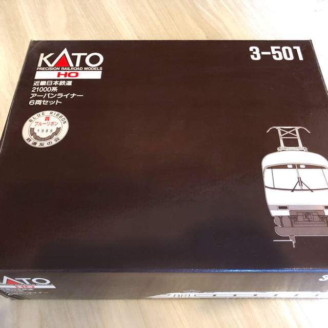 KATO`(カトー)の【売却済み】近鉄 アーバンライナー 21000系6両セット KATO 3-501 エンタメ/ホビーのおもちゃ/ぬいぐるみ(鉄道模型)の商品写真