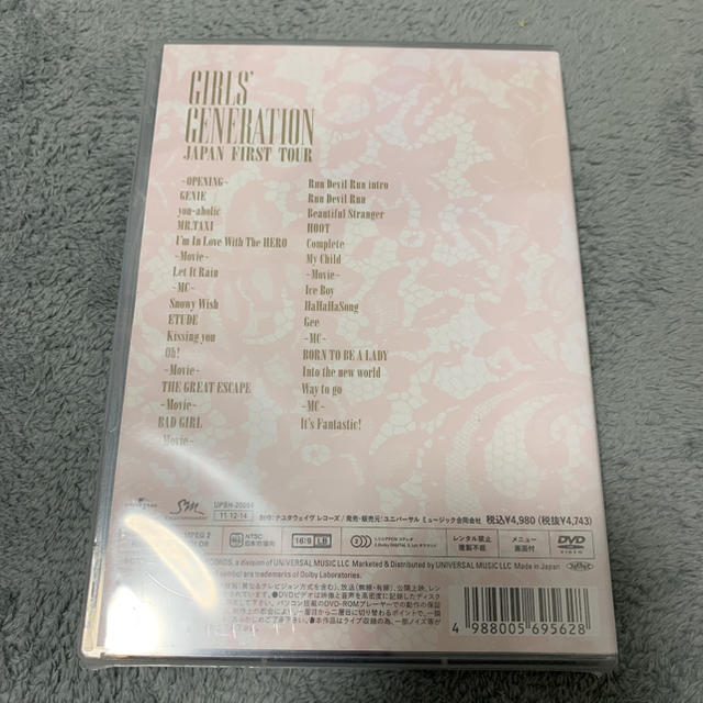 お歳暮 少女時代 JAPAN FIRST TOUR GIRLS'GENERATION