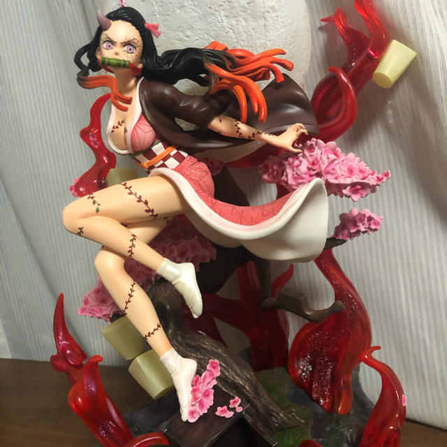 鬼滅の刃 フィギュア 禰????豆子 42cm