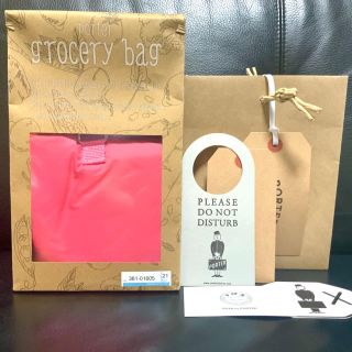 ポーター(PORTER)のPORTER / GROCERY BAG GMS エコバッグ ポーター　ピンク(エコバッグ)