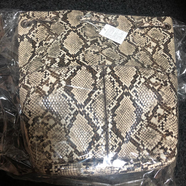 パイソンバッグ　Python bag バケツ型