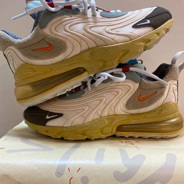 TRAVIS SCOTT × NIKE AIR MAX 270 25cm