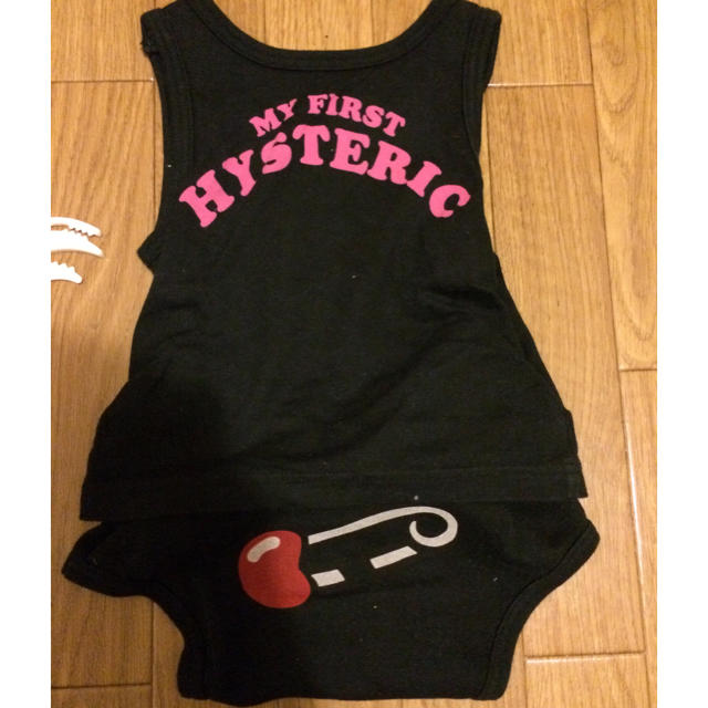 HYSTERIC MINI(ヒステリックミニ)のHYS♡ロンパース キッズ/ベビー/マタニティのベビー服(~85cm)(ロンパース)の商品写真