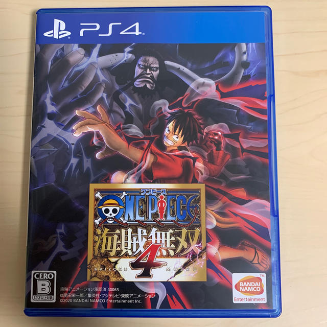 PlayStation4(プレイステーション4)のONE PIECE 海賊無双4 PS4 エンタメ/ホビーのゲームソフト/ゲーム機本体(家庭用ゲームソフト)の商品写真