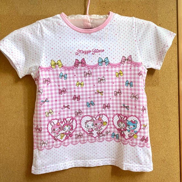 mezzo piano(メゾピアノ)のメゾピアノ Tシャツ 130 キッズ/ベビー/マタニティのキッズ服女の子用(90cm~)(Tシャツ/カットソー)の商品写真