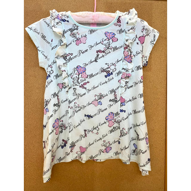 mezzo piano(メゾピアノ)のメゾピアノ Tシャツ 150 キッズ/ベビー/マタニティのキッズ服女の子用(90cm~)(Tシャツ/カットソー)の商品写真