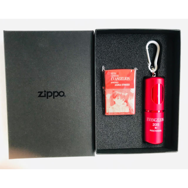 ZIPPO(ジッポー)の【新品・未使用】新世紀エヴァンゲリオン アスカZIPPOライター&携帯灰皿セット エンタメ/ホビーのフィギュア(アニメ/ゲーム)の商品写真