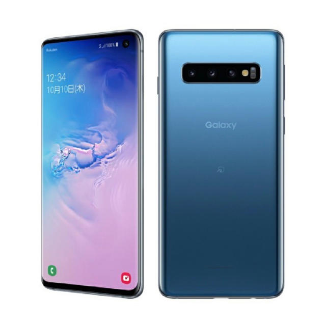 新品未使用 Galaxy S10 プリズムブルー Garaxy