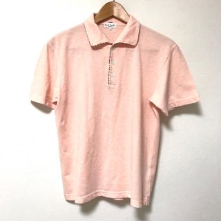 ポールスミス(Paul Smith)の定1.5万　ポールスミス  マルチストライプパイピング半袖ポロシャツL(ポロシャツ)