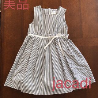 ジャカディ(Jacadi)のjacadi ストライプ　ワンピース　88センチ(ワンピース)