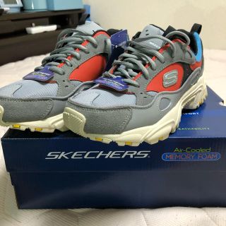 スケッチャーズ(SKECHERS)のスケッチャーズ スタミナ 25.5 グレー(スニーカー)