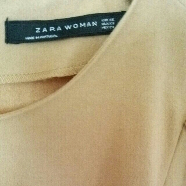 ZARA(ザラ)のバイカラーワンピース レディースのワンピース(ミニワンピース)の商品写真