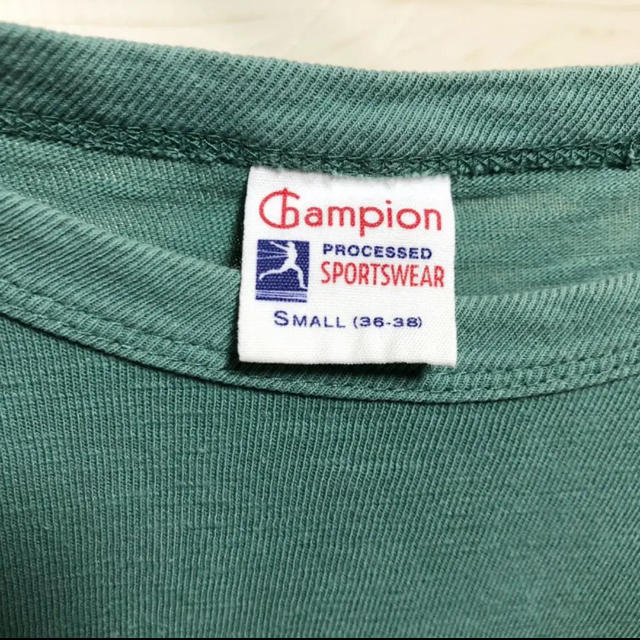 チャンピオン CHAMPION 60S前 小文字ランタグ Tシャツ 半袖 S 紺