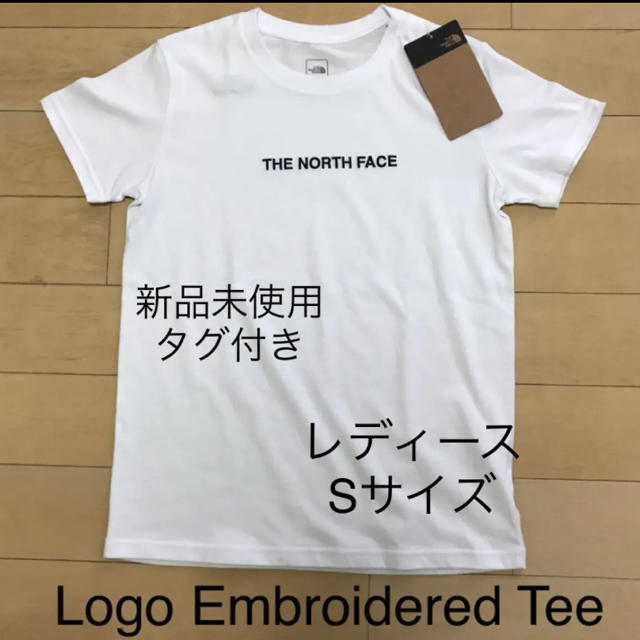 THE NORTH FACE(ザノースフェイス)の【新品未使用】ノースフェース Logo Embroidered Teeレディース レディースのトップス(Tシャツ(半袖/袖なし))の商品写真