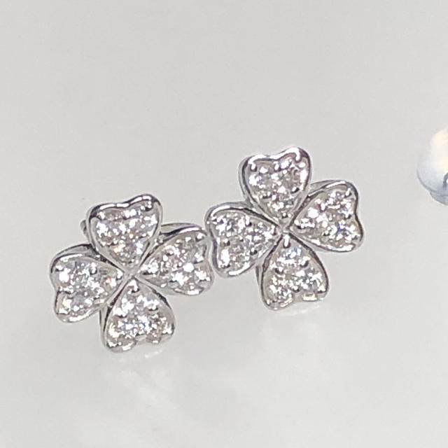 履き心地◎ K18WG ダイヤピアス - 通販 - greekinfo.net