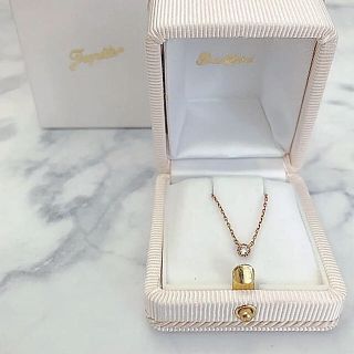 ジュピターゴールドレーベル(jupiter GOLD LABEL)の美品 JUPITER ジュピター K18 ダイヤモンドネックレス(ネックレス)