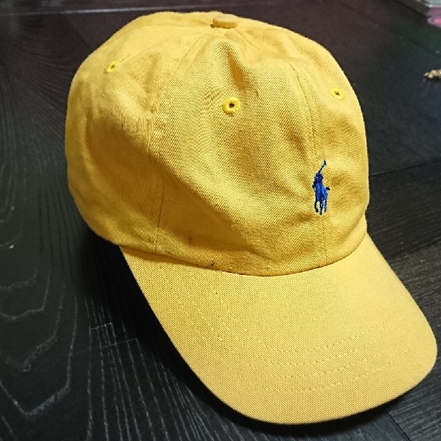 POLO RALPH LAUREN(ポロラルフローレン)のRALPH LAUREN キャップ 黄色 メンズの帽子(キャップ)の商品写真