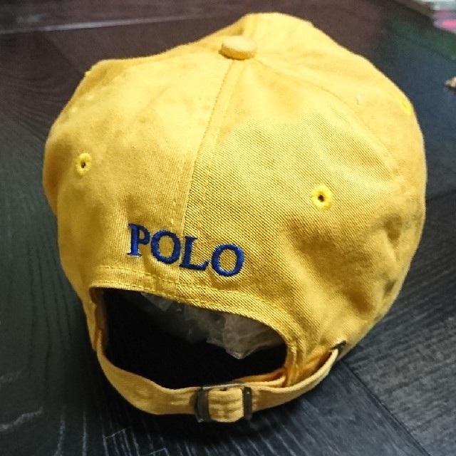 POLO RALPH LAUREN(ポロラルフローレン)のRALPH LAUREN キャップ 黄色 メンズの帽子(キャップ)の商品写真