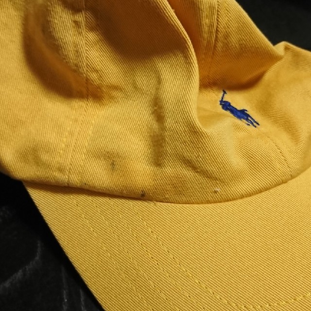 POLO RALPH LAUREN(ポロラルフローレン)のRALPH LAUREN キャップ 黄色 メンズの帽子(キャップ)の商品写真