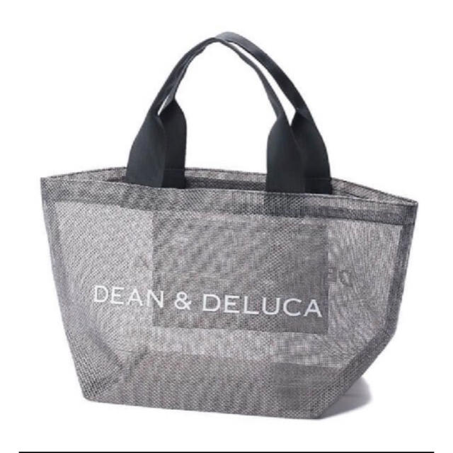 DEAN & DELUCA(ディーンアンドデルーカ)の新品未使用　DEAN&DELUCA  メッシュトートバッグ シルバー Sサイズ レディースのバッグ(トートバッグ)の商品写真