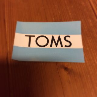 トムズ(TOMS)の【新品】ロゴステッカー(その他)