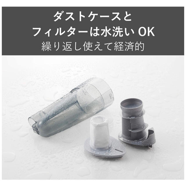 サイクロンスティッククリーナー 2WAY サイクロン掃除機【新品、送料無料】 スマホ/家電/カメラの生活家電(掃除機)の商品写真