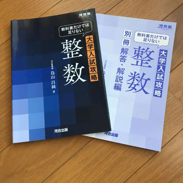 大学入試攻略 整数 教科書だけでは足りない エンタメ/ホビーの本(語学/参考書)の商品写真