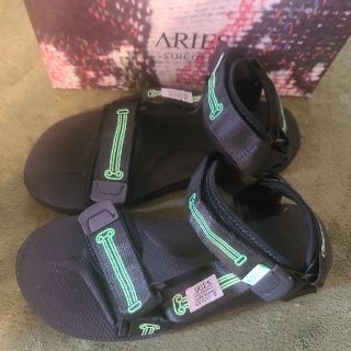 スイコック(suicoke)の値下★Aries×SUICOKE◆US6◆24cm◆Aries別注サンダル(サンダル)