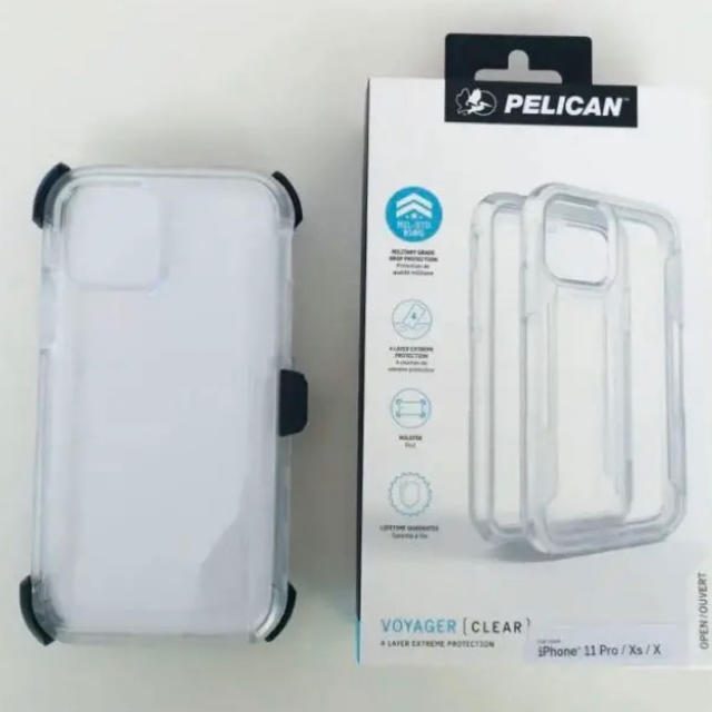 PELICAN iPhone 11 Pro ケース VOYAGER クリア