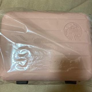 スターバックスコーヒー(Starbucks Coffee)のスターバックス　韓国　サマーレディバッグ　ピンク(スーツケース/キャリーバッグ)