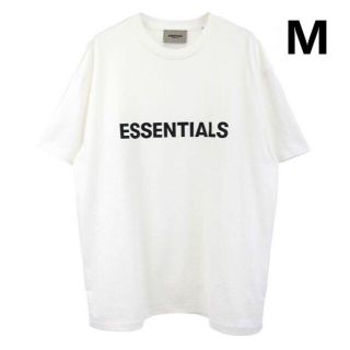 フィアオブゴッド(FEAR OF GOD)のMサイズ 2020SS FOG ESSENTIALS White T-Shirt(Tシャツ/カットソー(半袖/袖なし))