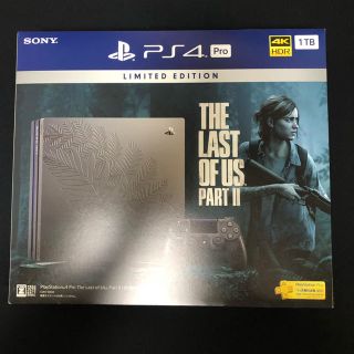 プレイステーション4(PlayStation4)の ps4 Pro The Last of Us Part II ×7 新品(家庭用ゲーム機本体)