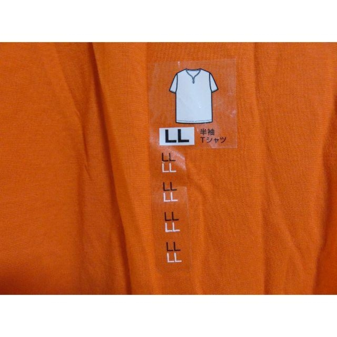 メンズ 半袖Tシャツ オレンジ TOPVALU　LL メンズのトップス(Tシャツ/カットソー(半袖/袖なし))の商品写真