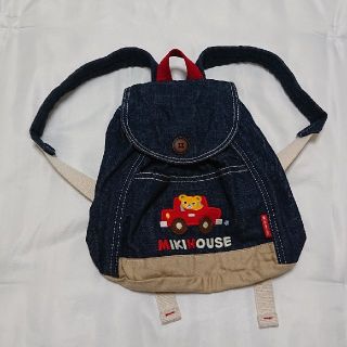 ミキハウス(mikihouse)のMIKI HOUSE 子ども布リュック(リュックサック)