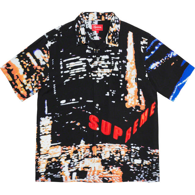 Supreme City Lights Rayon S/S Shirt XL