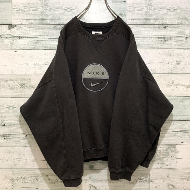 NIKE - 【激レア】ナイキ NIKE☆刺繍ビッグロゴ 裏毛 スウェット プル