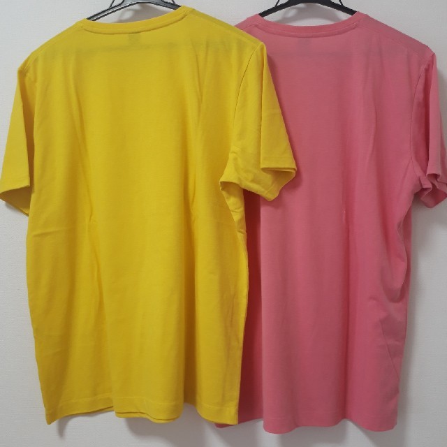 UNIQLO(ユニクロ)のUNIQLO カラーTシャツ Lサイズ QUICK DRY 2枚セット メンズのトップス(Tシャツ/カットソー(半袖/袖なし))の商品写真